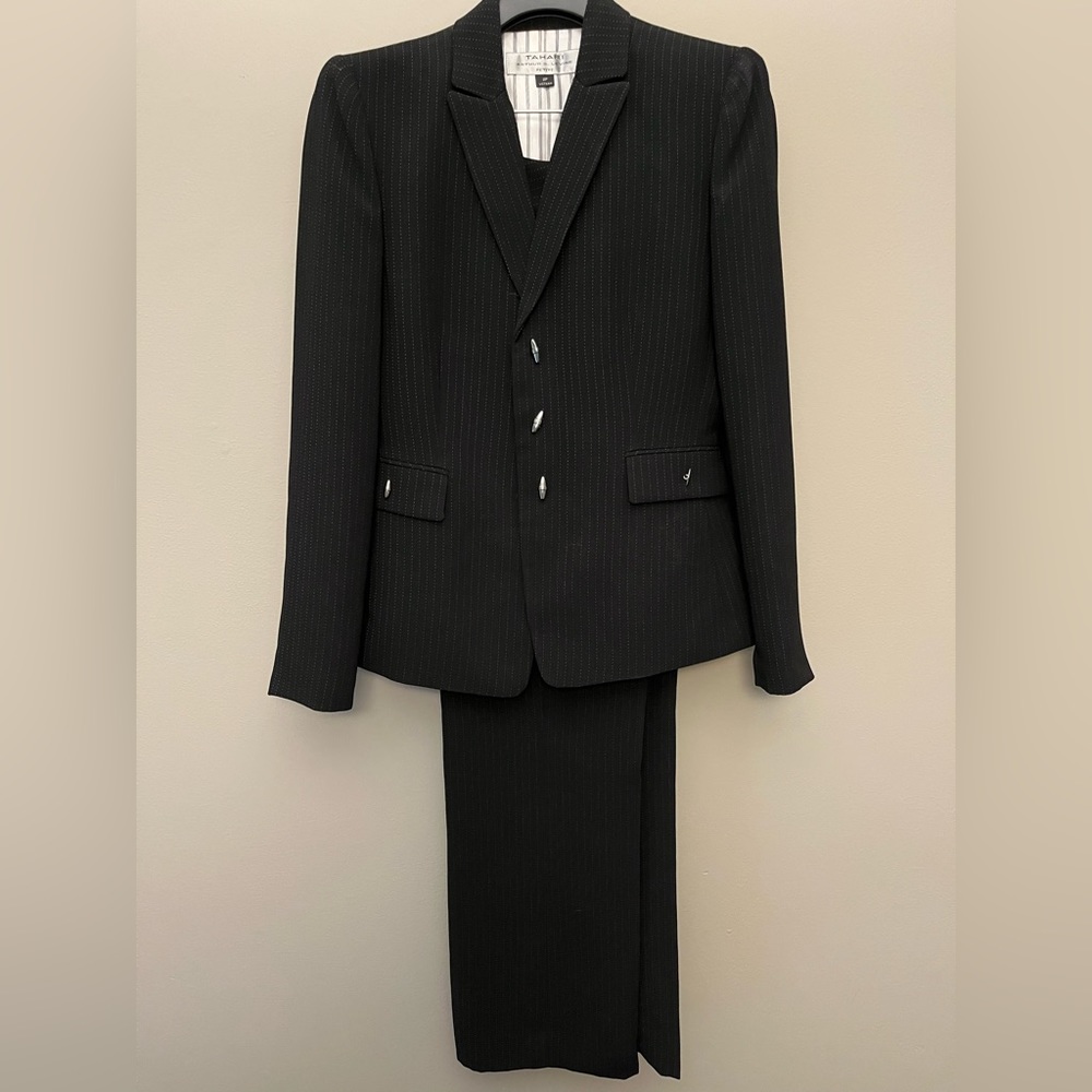 Pinstripe Womens Suit
